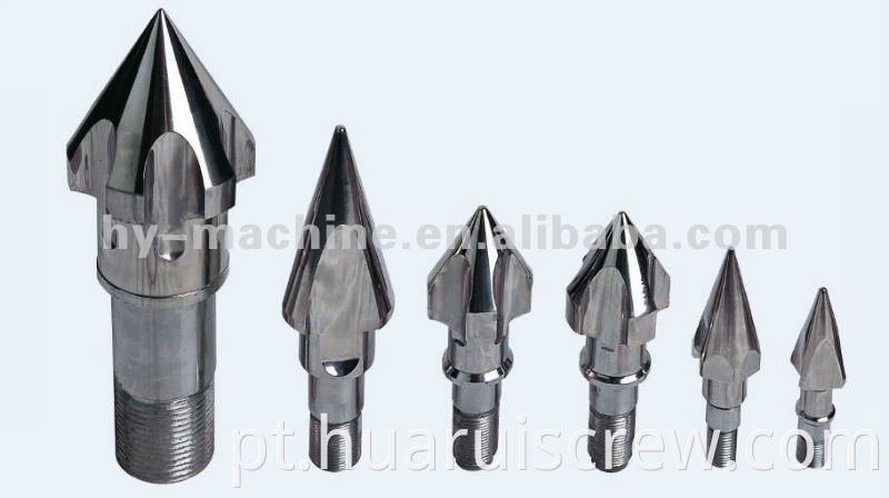 Parafuso de injeção e cilindro das peças da máquina de moldagem por injeção com tampas, bocal, sedes e anéis, etc.